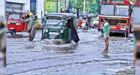 කොළඹ ජලයෙන් යටවන ස්ථාන 20කට ආසන්න ප්‍රමාණයක්